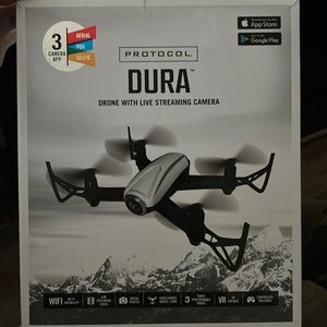 Brand new drone.  Open but. Never flown. Couldn’t find the time to use it